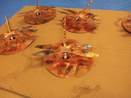 Copper dragonfly