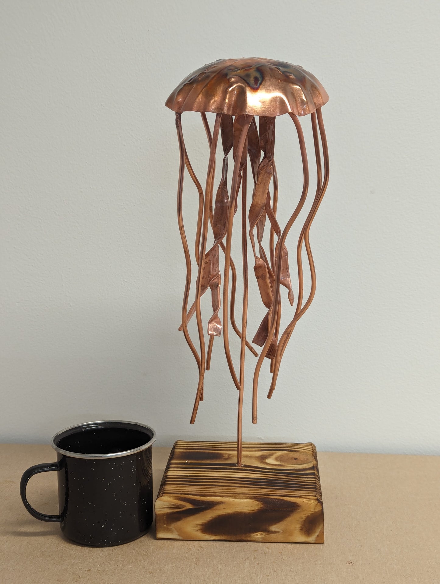 Copper jellyfish - Deshca Designs