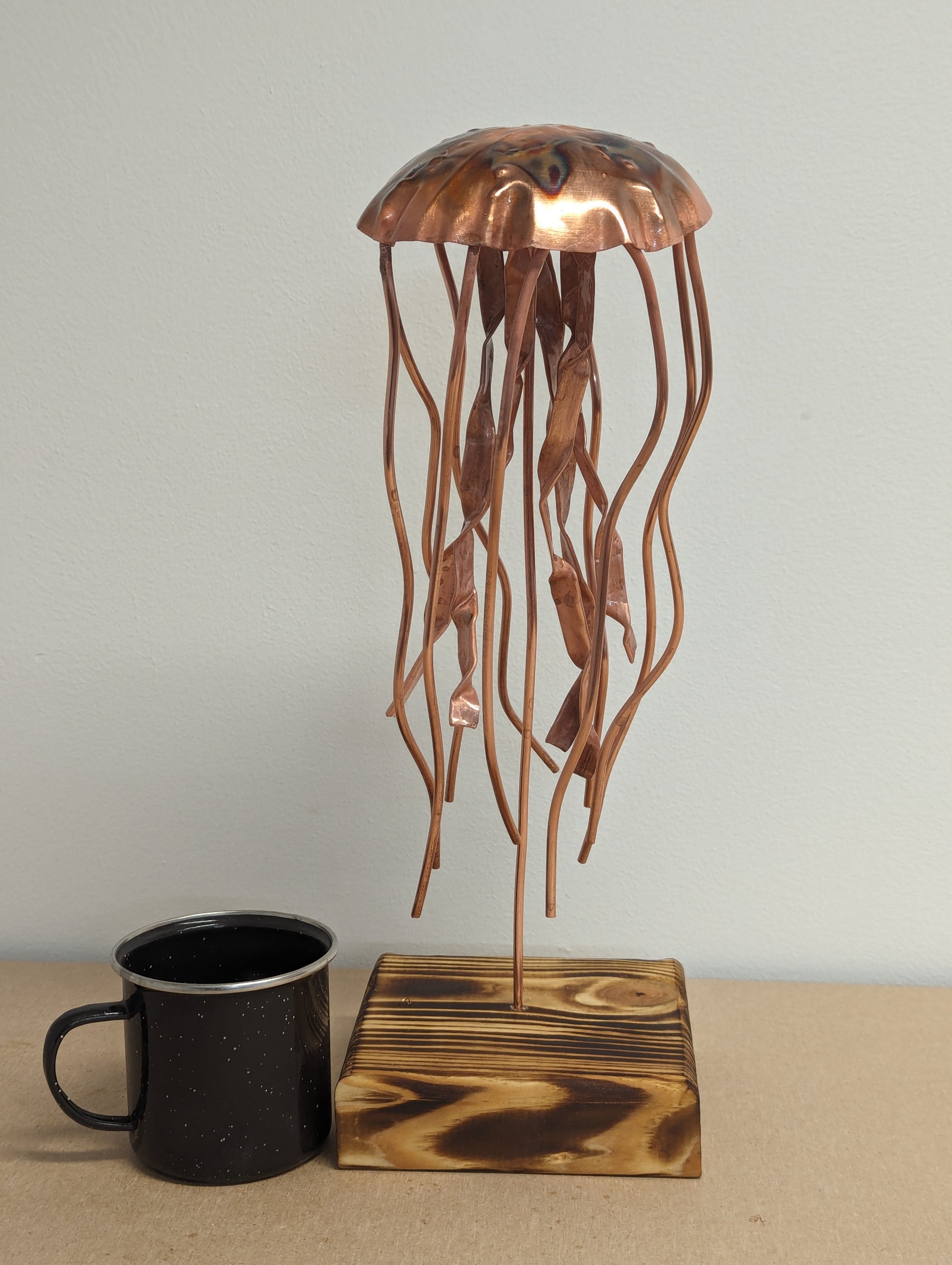 Copper jellyfish - Deshca Designs