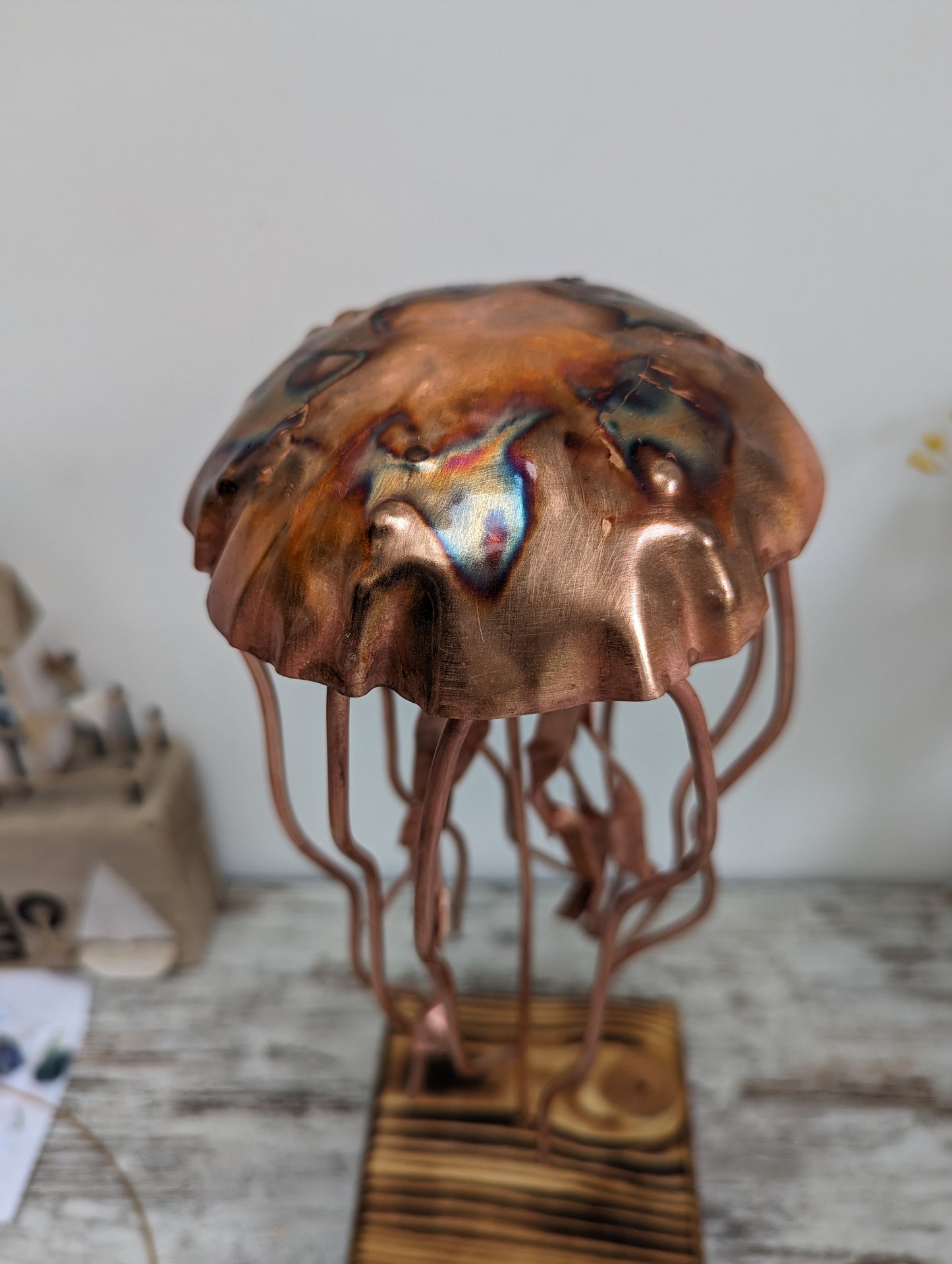 Copper jellyfish - Deshca Designs
