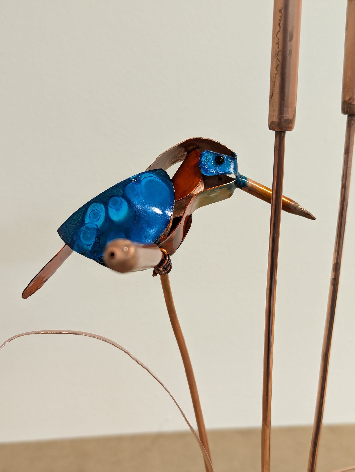 Kingfisher and frog - Deshca Designs