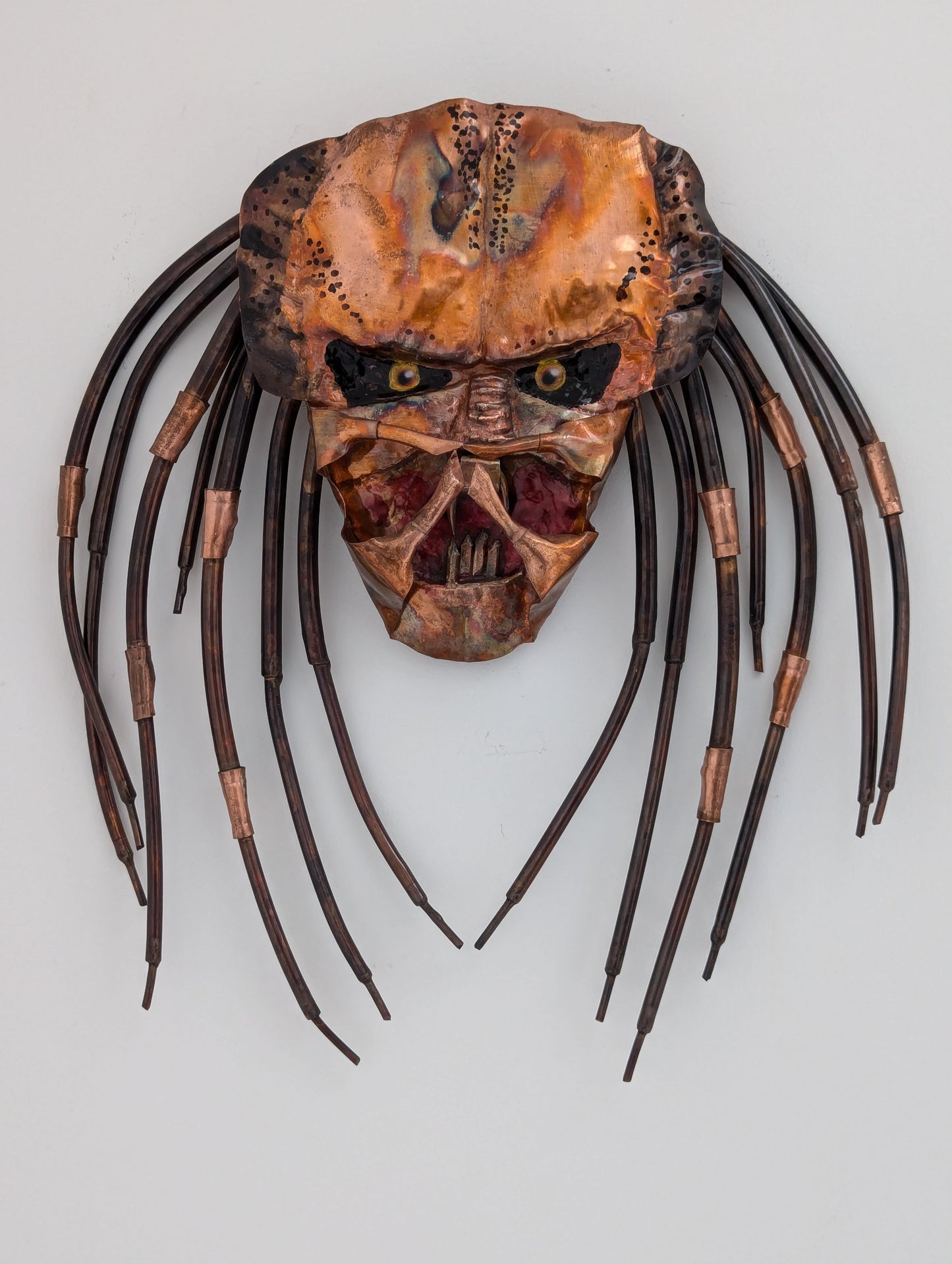 Predator head wall hanging sculpture - Deshca Designs
