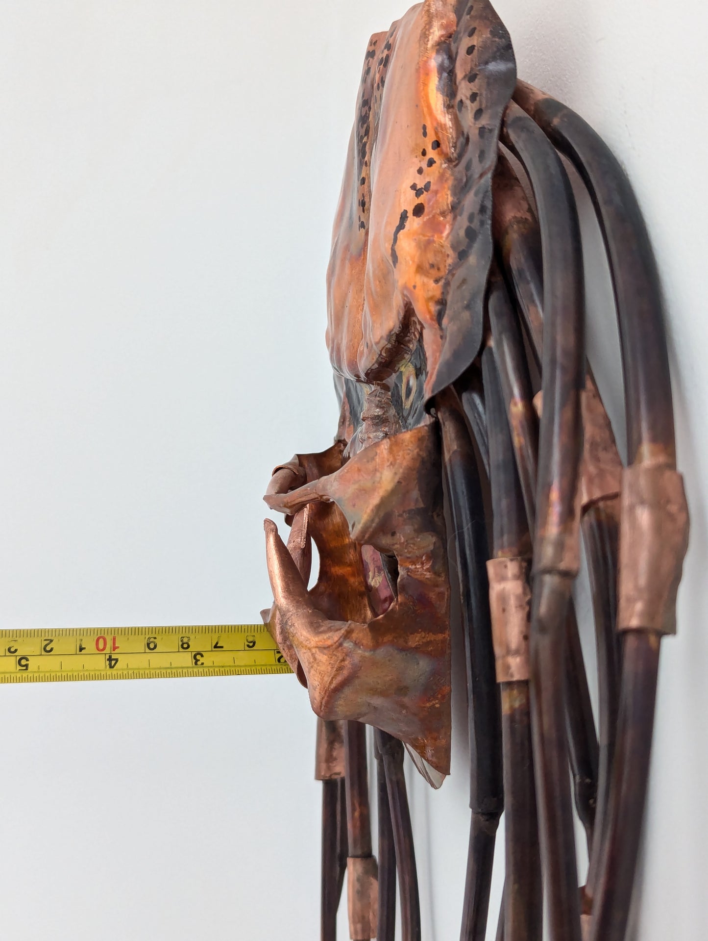 Predator head wall hanging sculpture - Deshca Designs