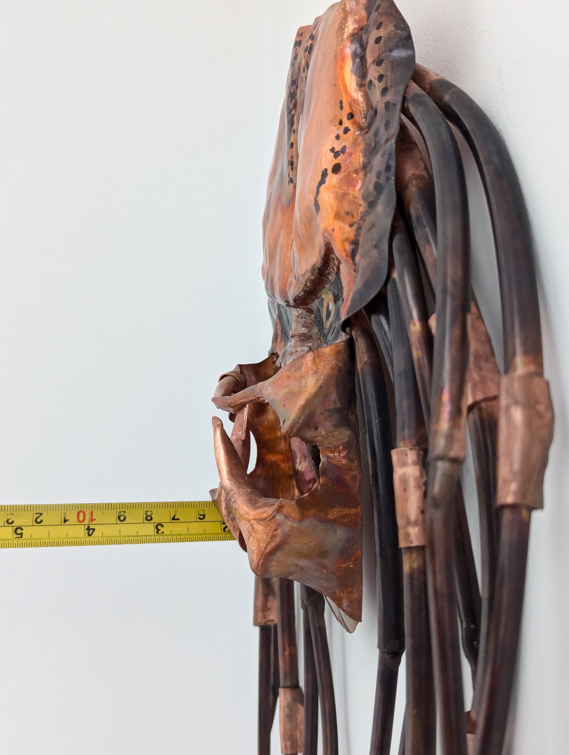 Predator head wall hanging sculpture - Deshca Designs