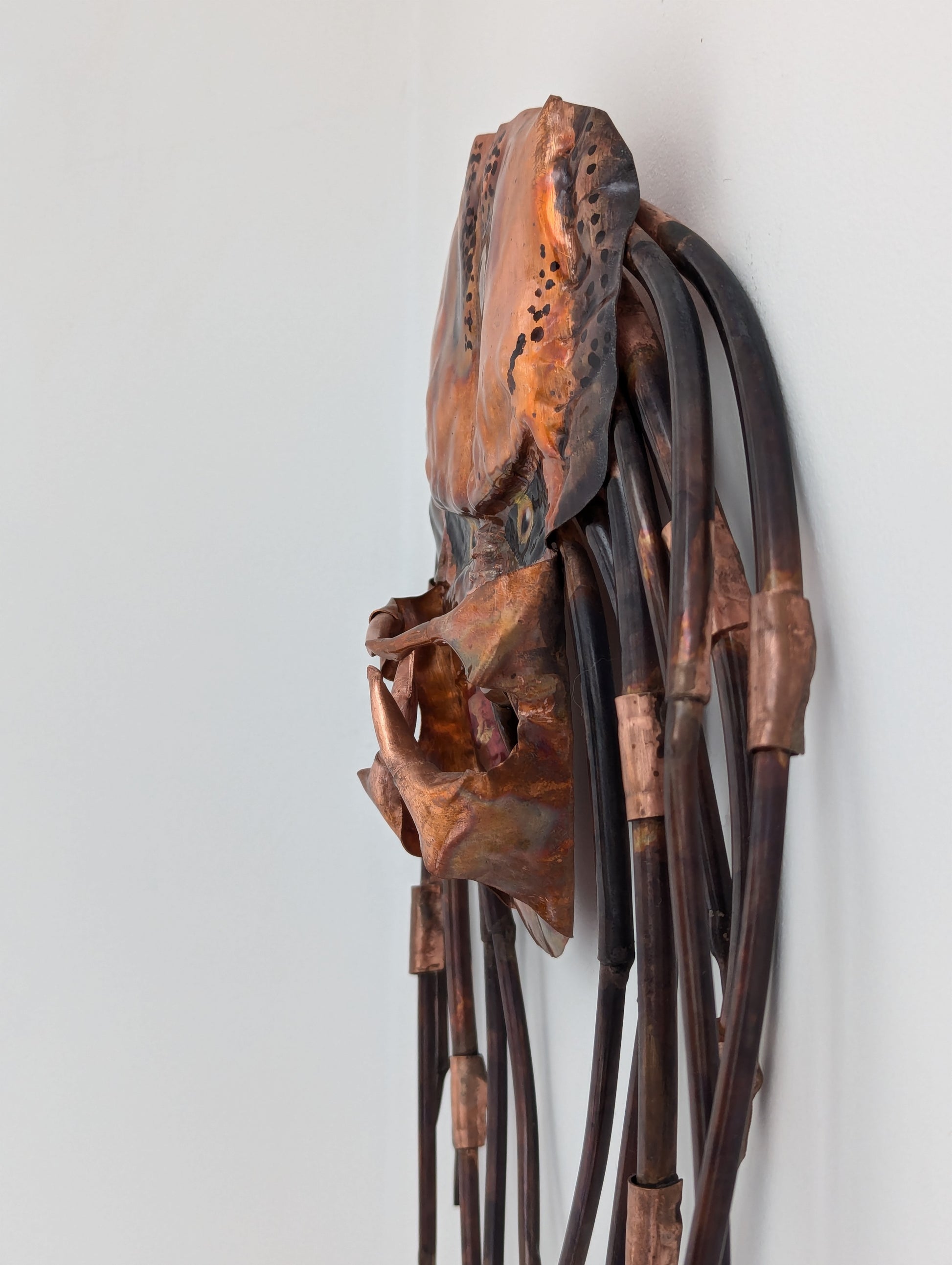 Predator head wall hanging sculpture - Deshca Designs