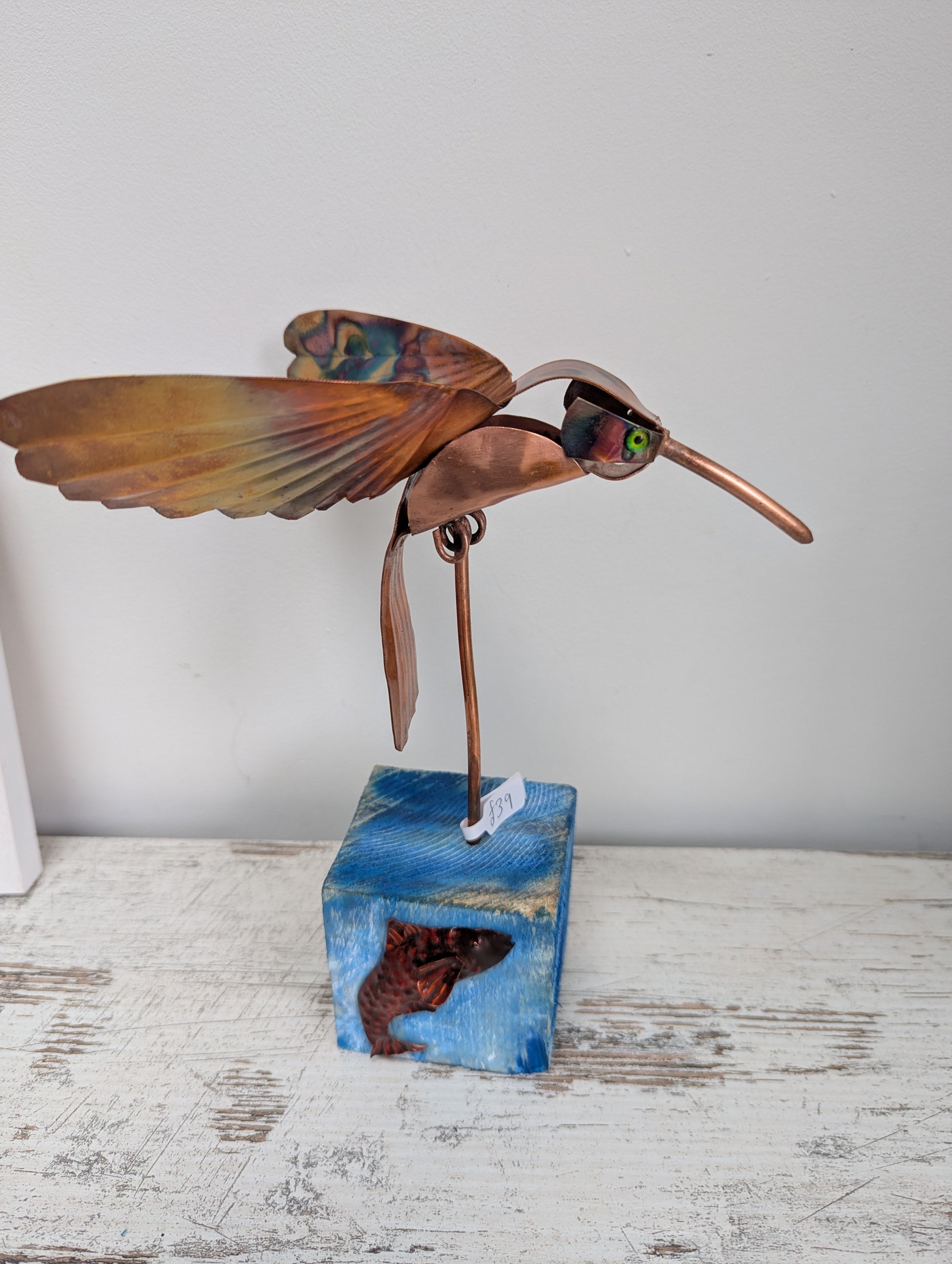 Copper kingfisher - Deshca Designs