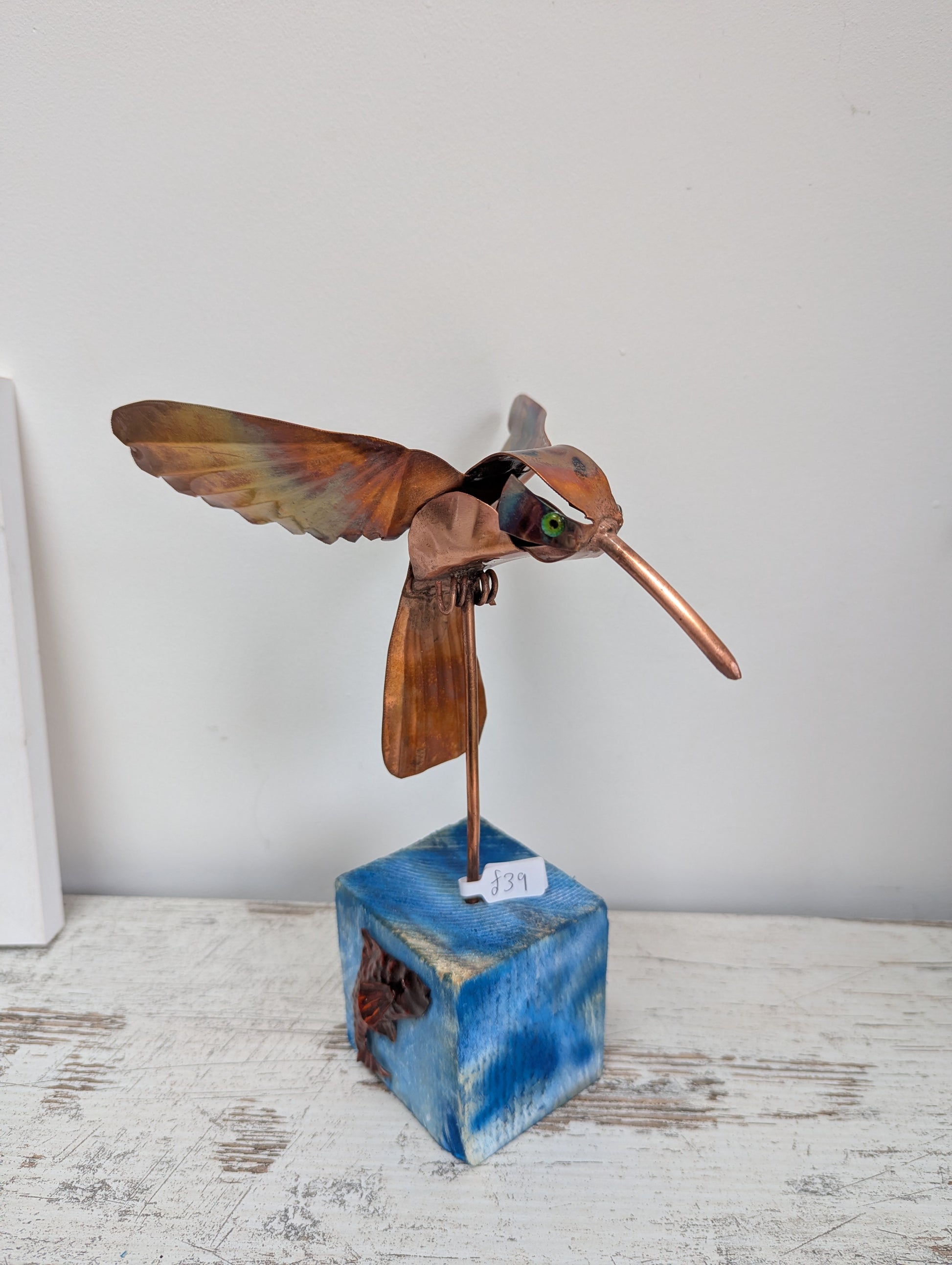 Copper kingfisher - Deshca Designs