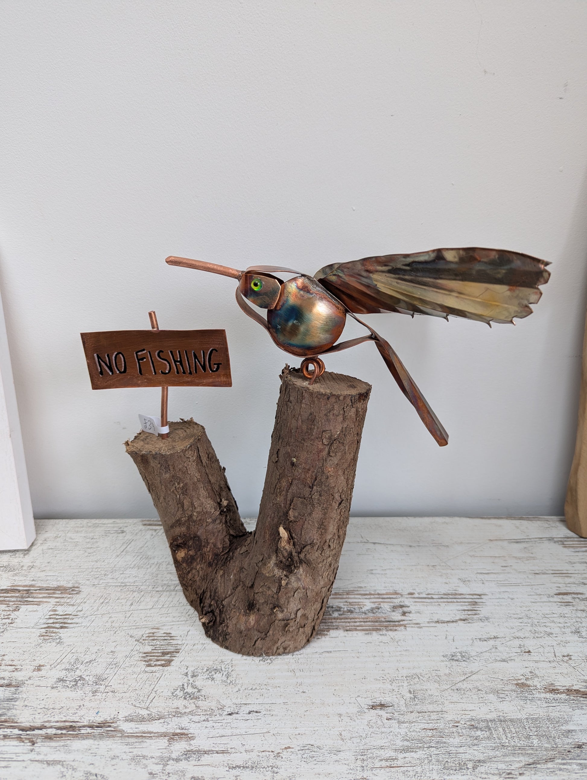 No fishing bird - Deshca Designs