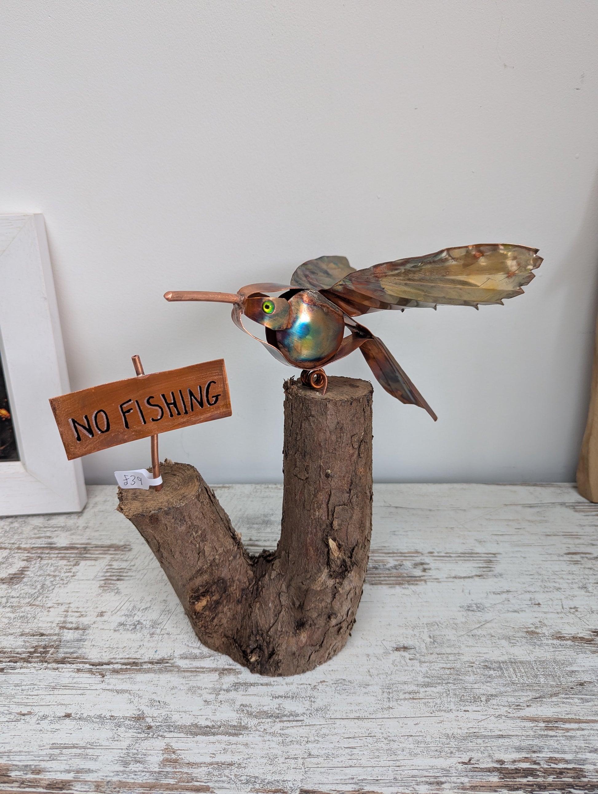 No fishing bird - Deshca Designs
