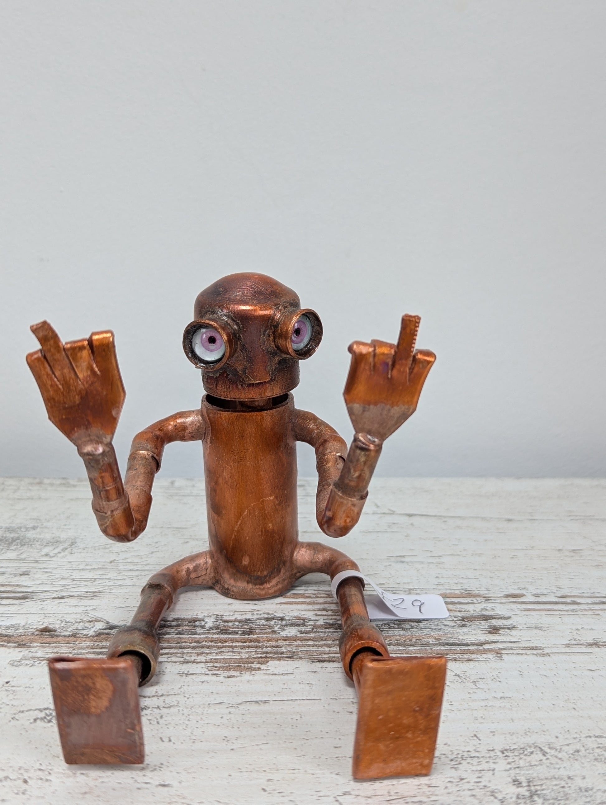 Robot with attitude - Deshca Designs