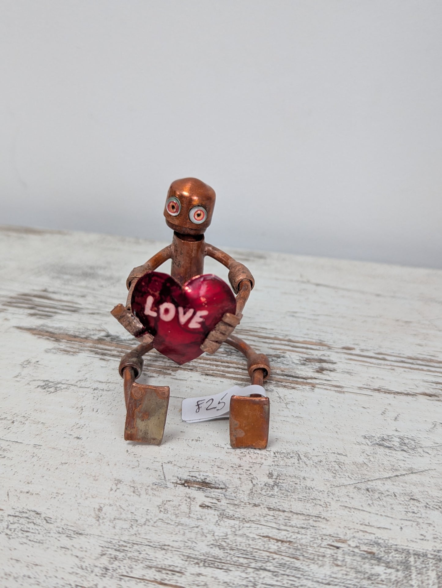 Little copper robot - Deshca Designs