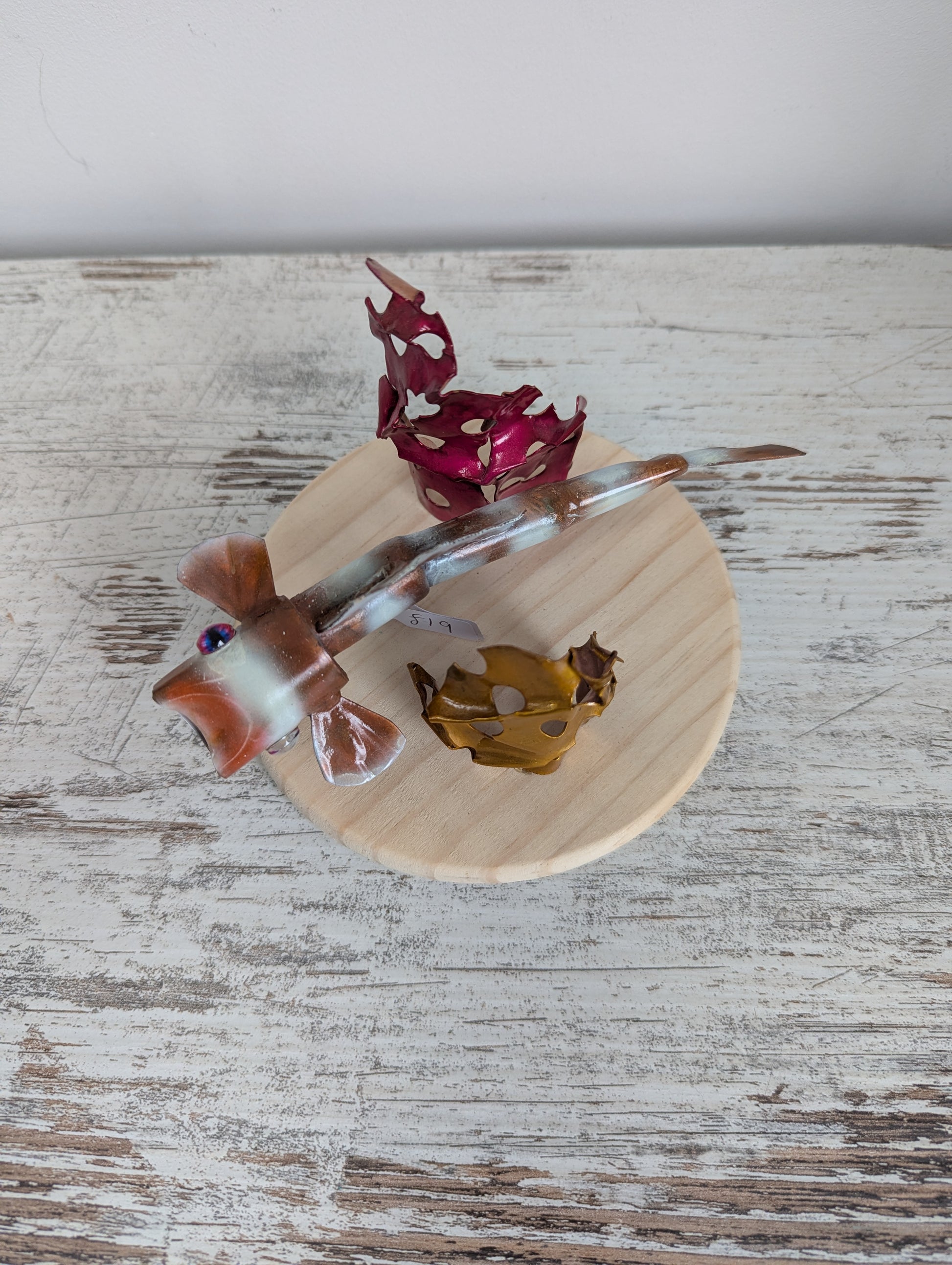 Whimsical copper fish - Deshca Designs