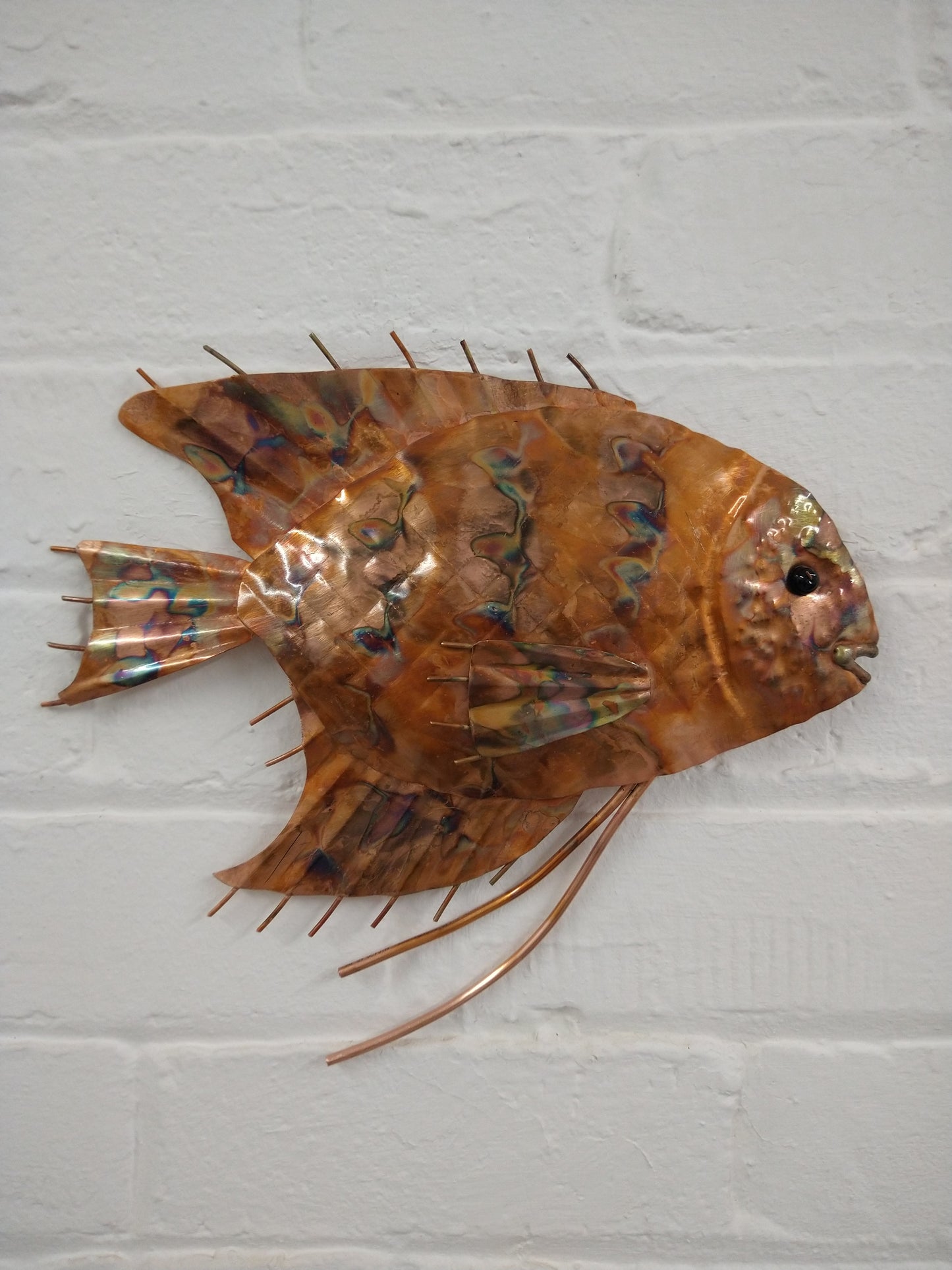 Angelfish wall hanging - Deshca Designs