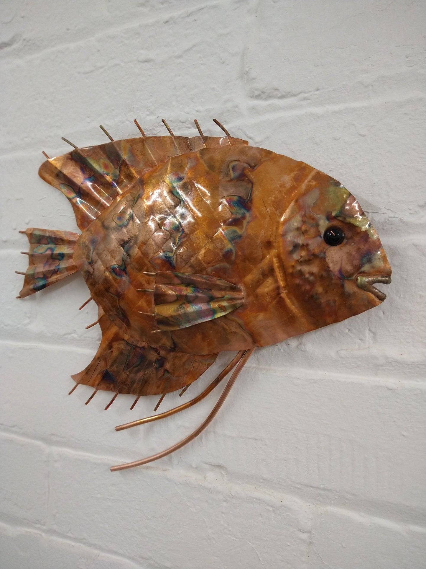 Angelfish wall hanging - Deshca Designs