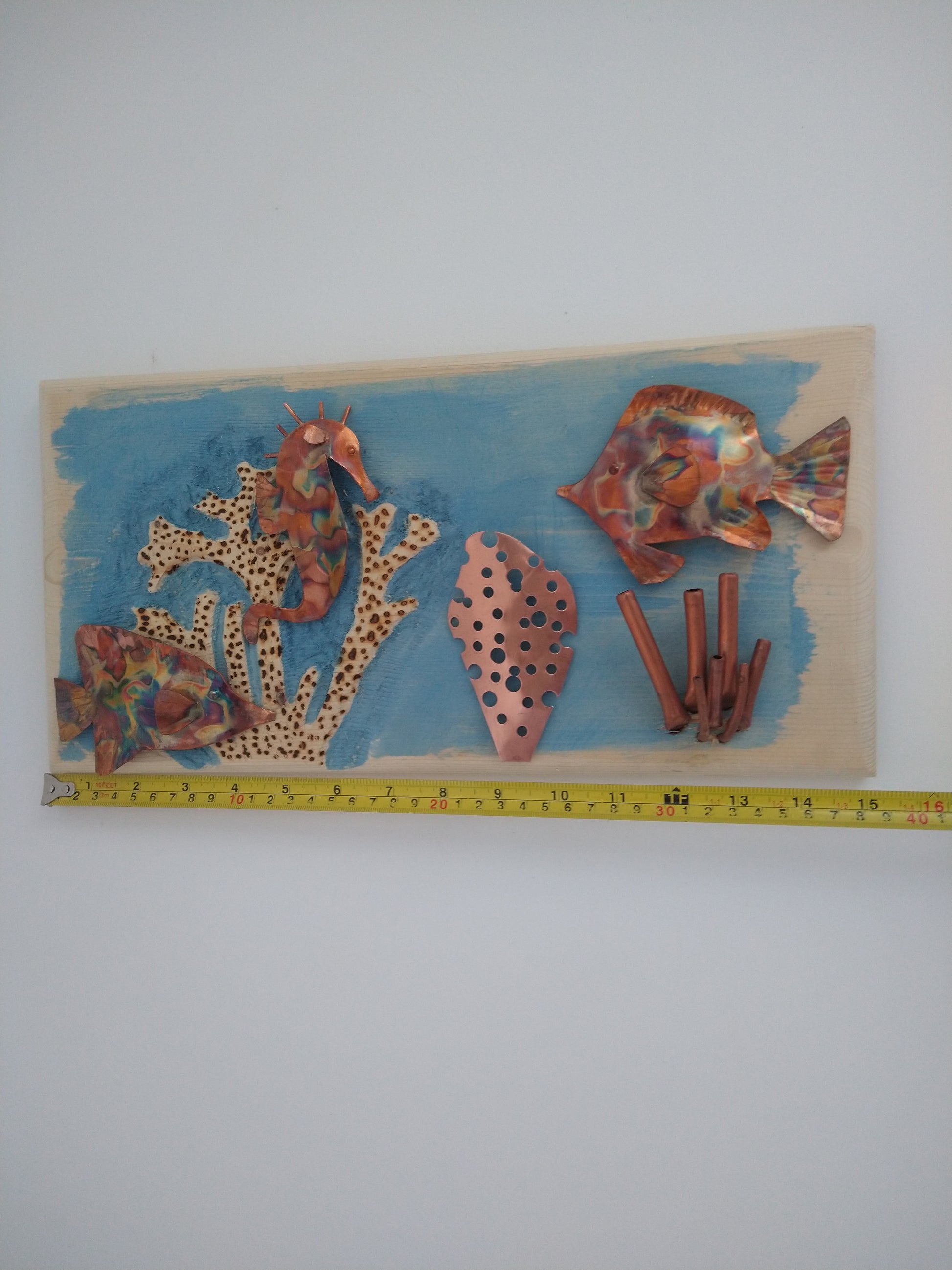 Tropical fish wall art - Deshca Designs