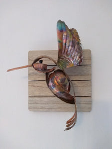 Copper birds