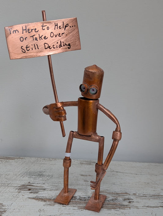 Indecisive robot - Deshca Designs