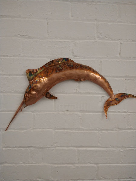 Marlin sculpture