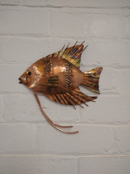 Angelfish wall sculpture