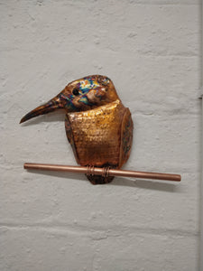 Kingfisher wall sculpture