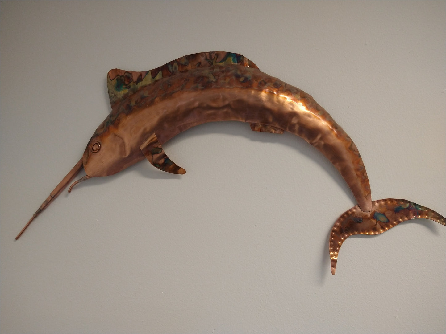 Marlin sculpture