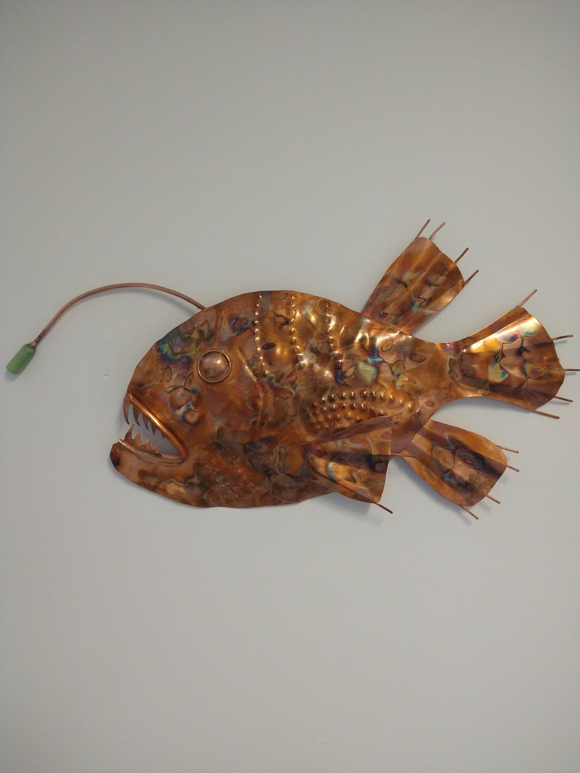 Anglerfish sculpture