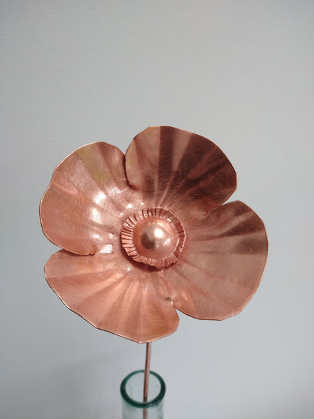 Copper poppy - Deshca Designs