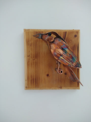Copper bird